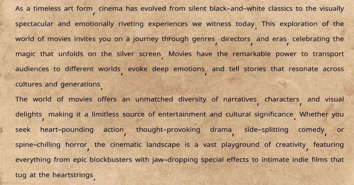 General Text Generator